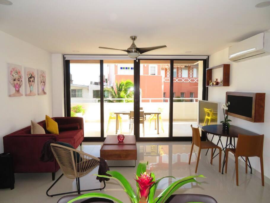 Elegant Apartment Well Located In The Hotel Zone Of Cancún Exterior foto