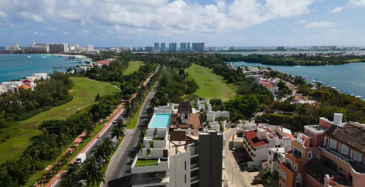 Elegant Apartment Well Located In The Hotel Zone Of Cancún Exterior foto